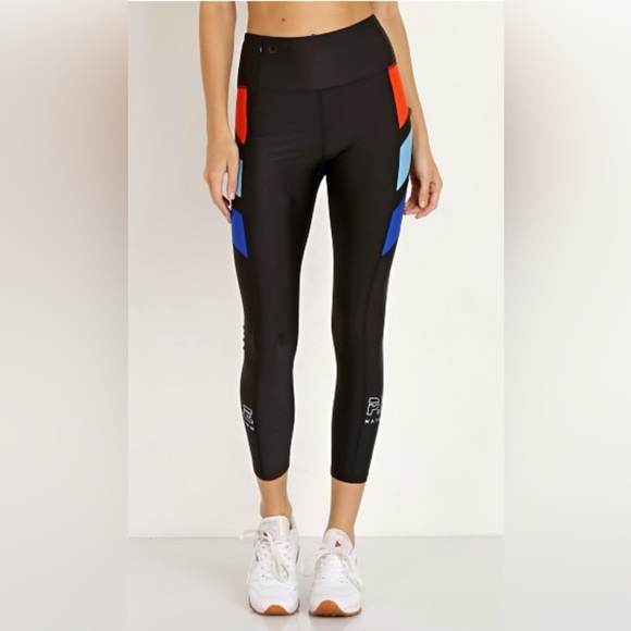 P.E. Nation Colorblock 7/8 Legging Size Large - Picture 2 of 8